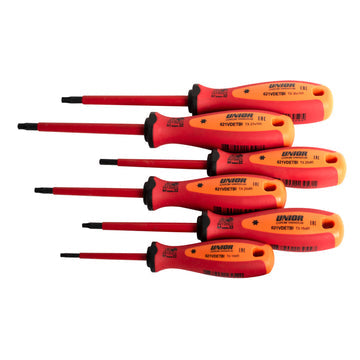 Set of insulated screwdrivers VDE TBI with TX profile 621CS6VDETBI /6