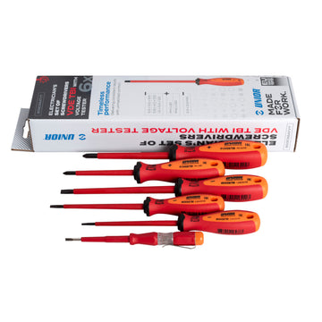 Set of screwdrivers VDE TBI with voltage tester 603CS6TVDETBI /6