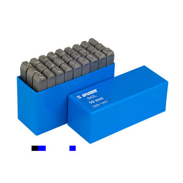 **Set of letter steel punches 642LPB 4