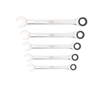 Set of forged combination ratchet wrenches 3194 S05