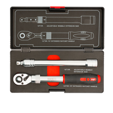 Ratchet + Extensionbarset 1/2, extendable 3112.1S S02