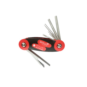 Set of hexagon wrenches in folding holder 3171FH-HX S07