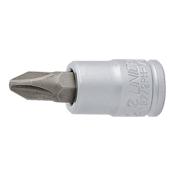 Crosstip screwdriver socket 1/4 187/2PH PH1