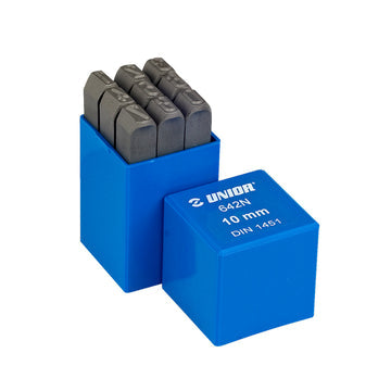 Set of number steel punches 642NPB 10