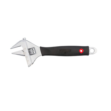 Adjustable wrench, extra wide opening jaw 3177 200