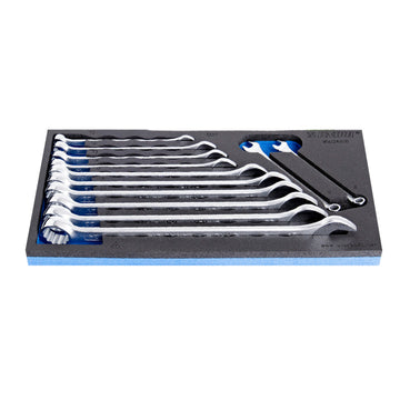 Set of combinations wrenches, long in SOS tool tray 964/2ASOS 8 - 24/12