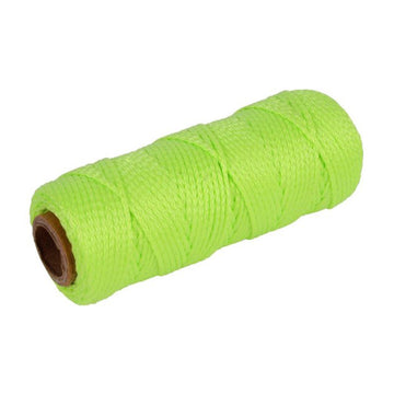 Masonry wire, nylon, fluoro yellow  50M