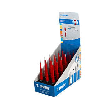 Set of voltage testers on carton display 630VDE140ST 0