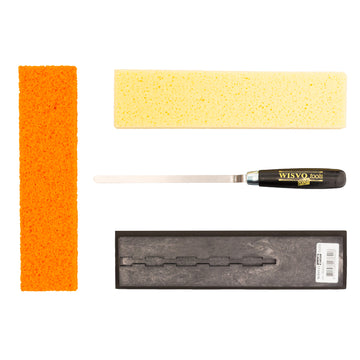 Sanding board set, with sponge, 4 pieces  S04