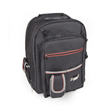 Tool backpack, with wheels