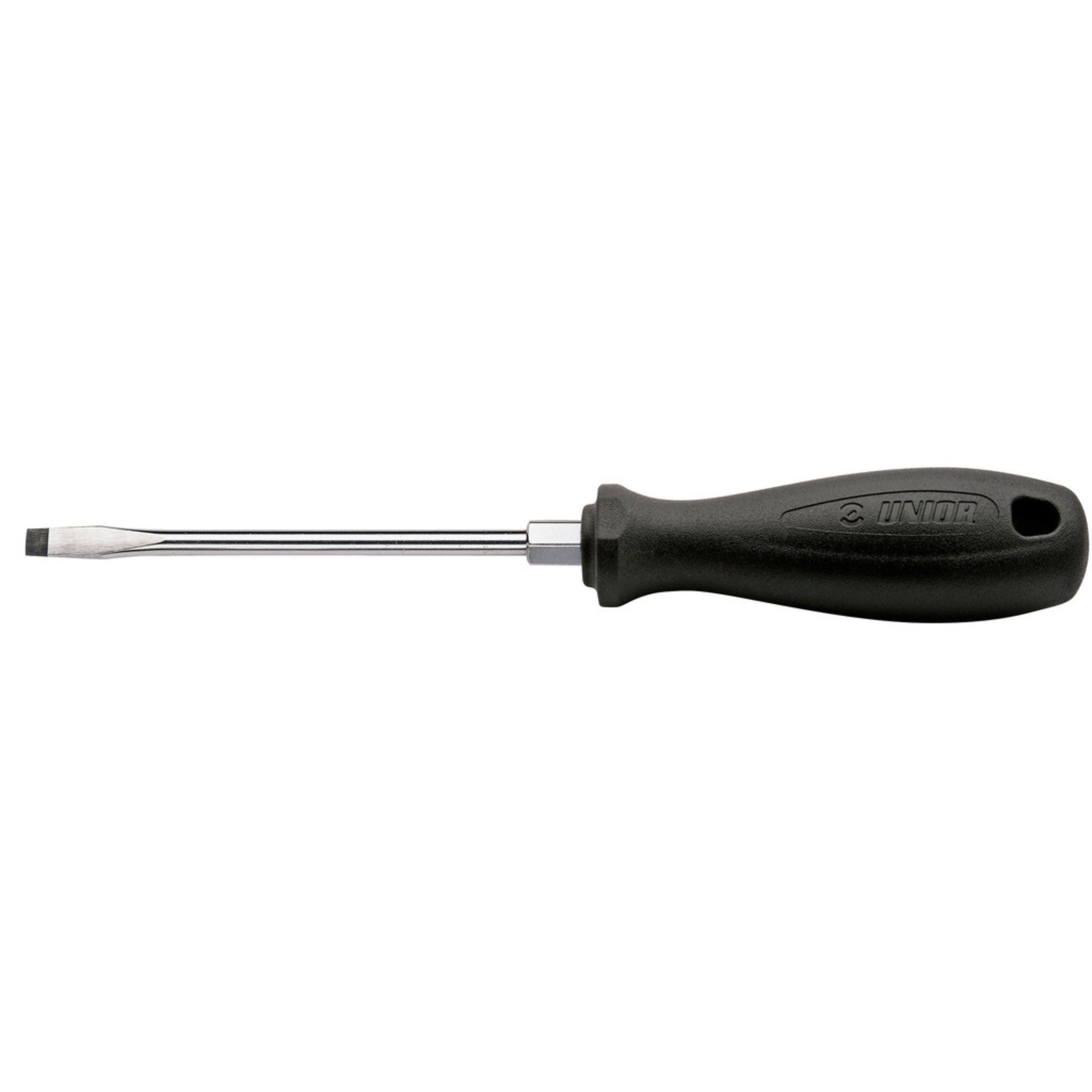 **Flat screwdriver CR with hexagon bolster 600CR 1.2 x 8.0 x 150