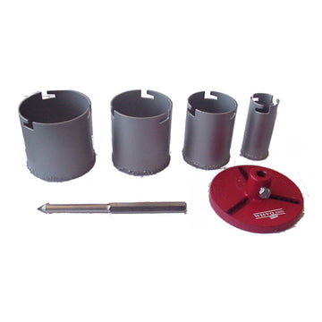 WISVO HM HOLE SAW SET 33-53-63-73 MM  33-53-63-73