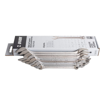 Set of open end wrenches in carton box 110/1CS 6 - 22/8