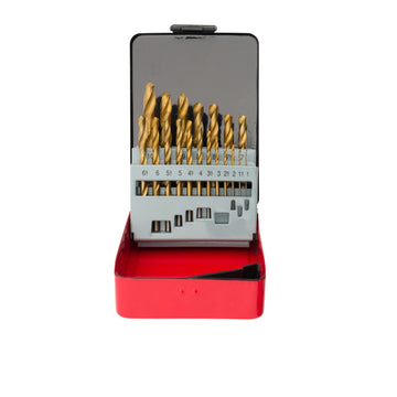 Metal drill set, HSS DIN338 4020SM 1 - 10 /S19