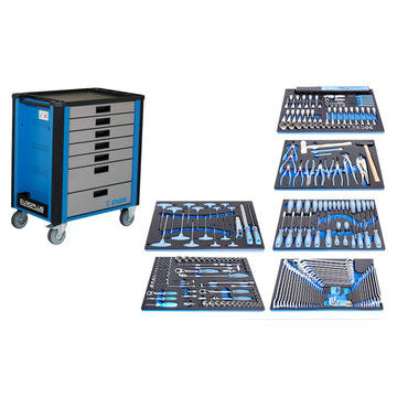 Tool set 296 pcs with tool carriage 920PLUS1 1011FPLUS1 0