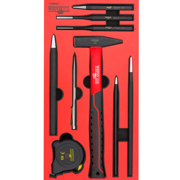 Hammer/chisel set in SOS tool tray 3198/7