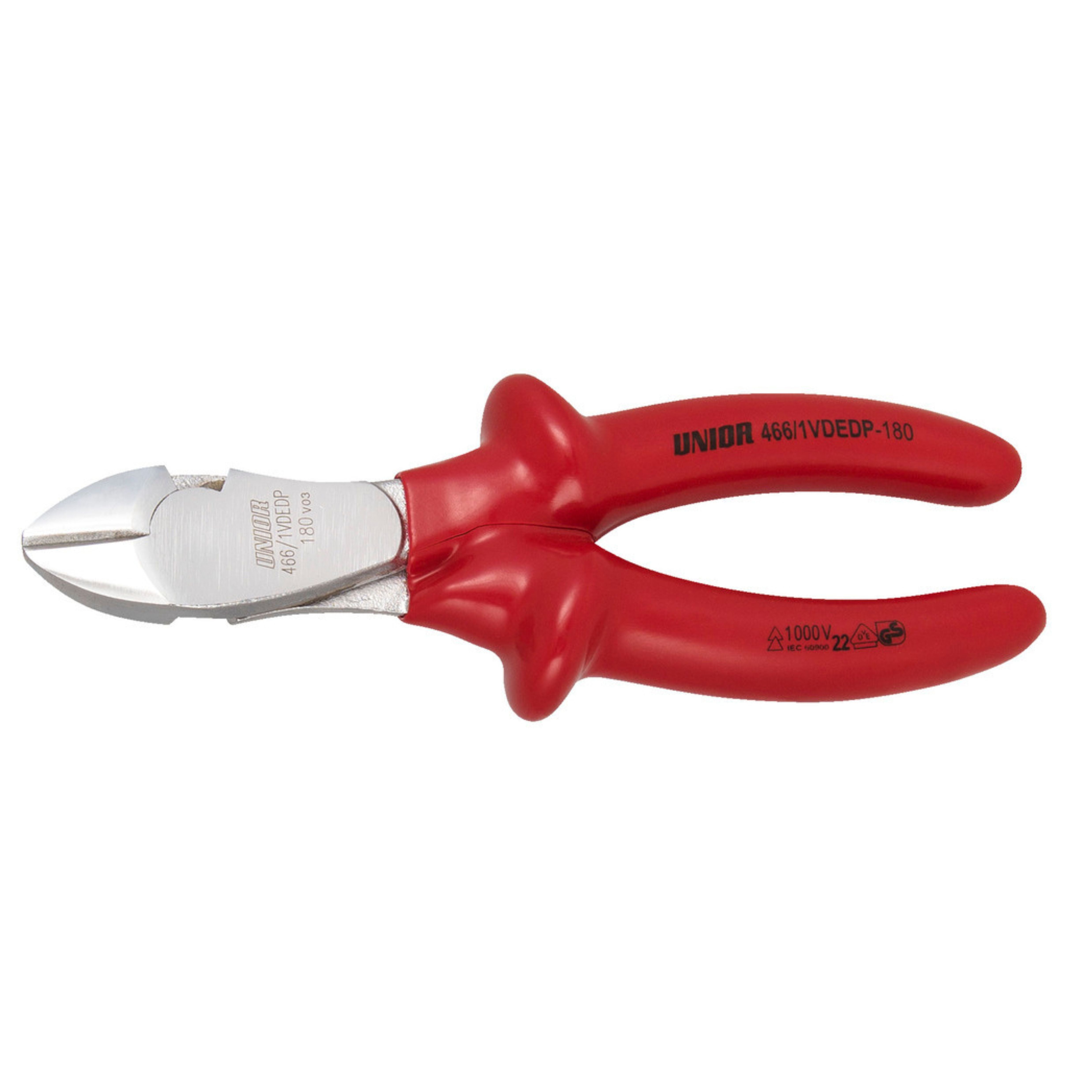 **Heavy duty diagonal cutting nippers 466/1VDEDP 200