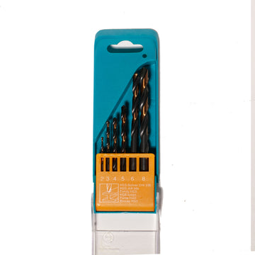 Metal drill set, HSS DIN338 4020SP 2 - 8 /S06