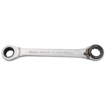 **Forged ratchet ring wrench 170/2 14 x 15