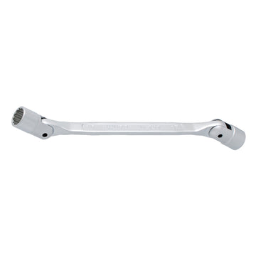 Double swivel end socket wrench 202/1 8 x 9