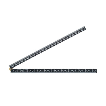 Folding rule, nylon, black 4396N 1M