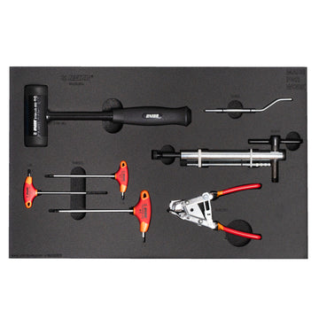Bike tool set in SOS tool tray 1600SOS13-US
