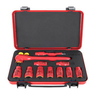 Insulated socket set 1/2 in metal box 190VDE6P11A 10 - 24/11