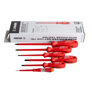 Set of screwdrivers VDE with voltage tester 603CS6ATVD /6