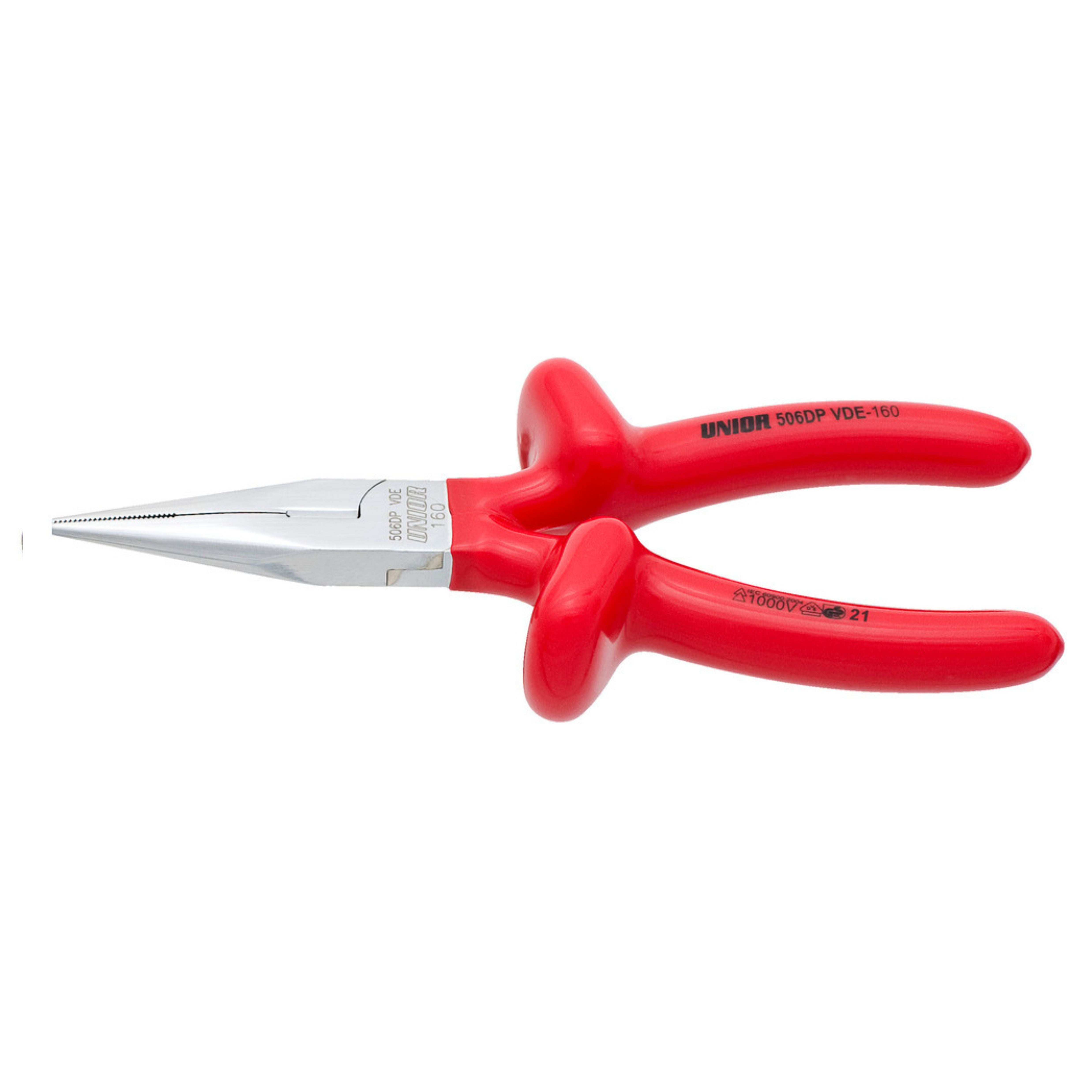 **Long nose pliers with side cutter 506/1VDEDP 140