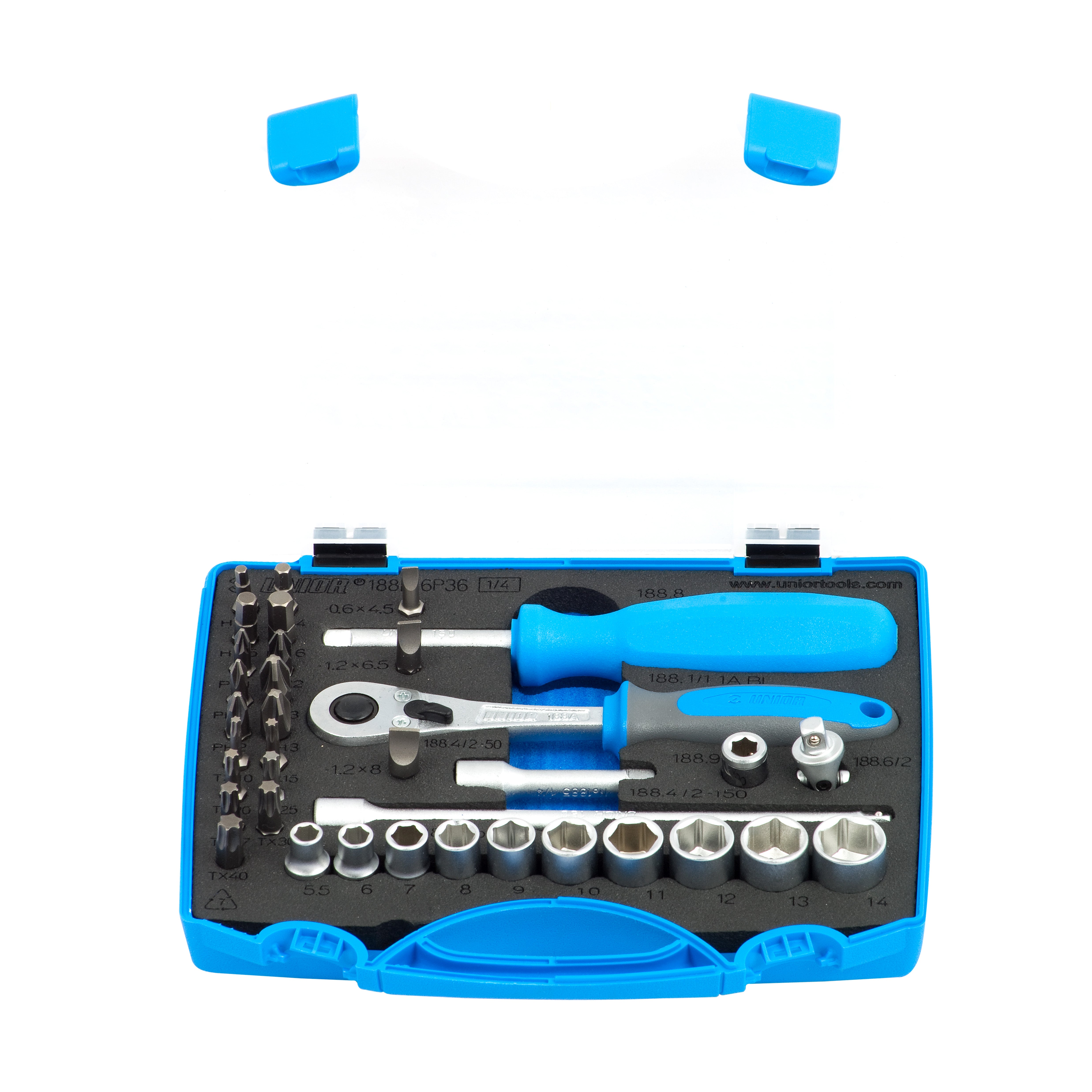 **Socket and bits set 1/4 188BI6P36 /36