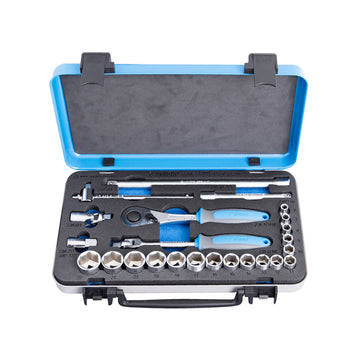 **Socket set 3/8 in metal box 239A /16