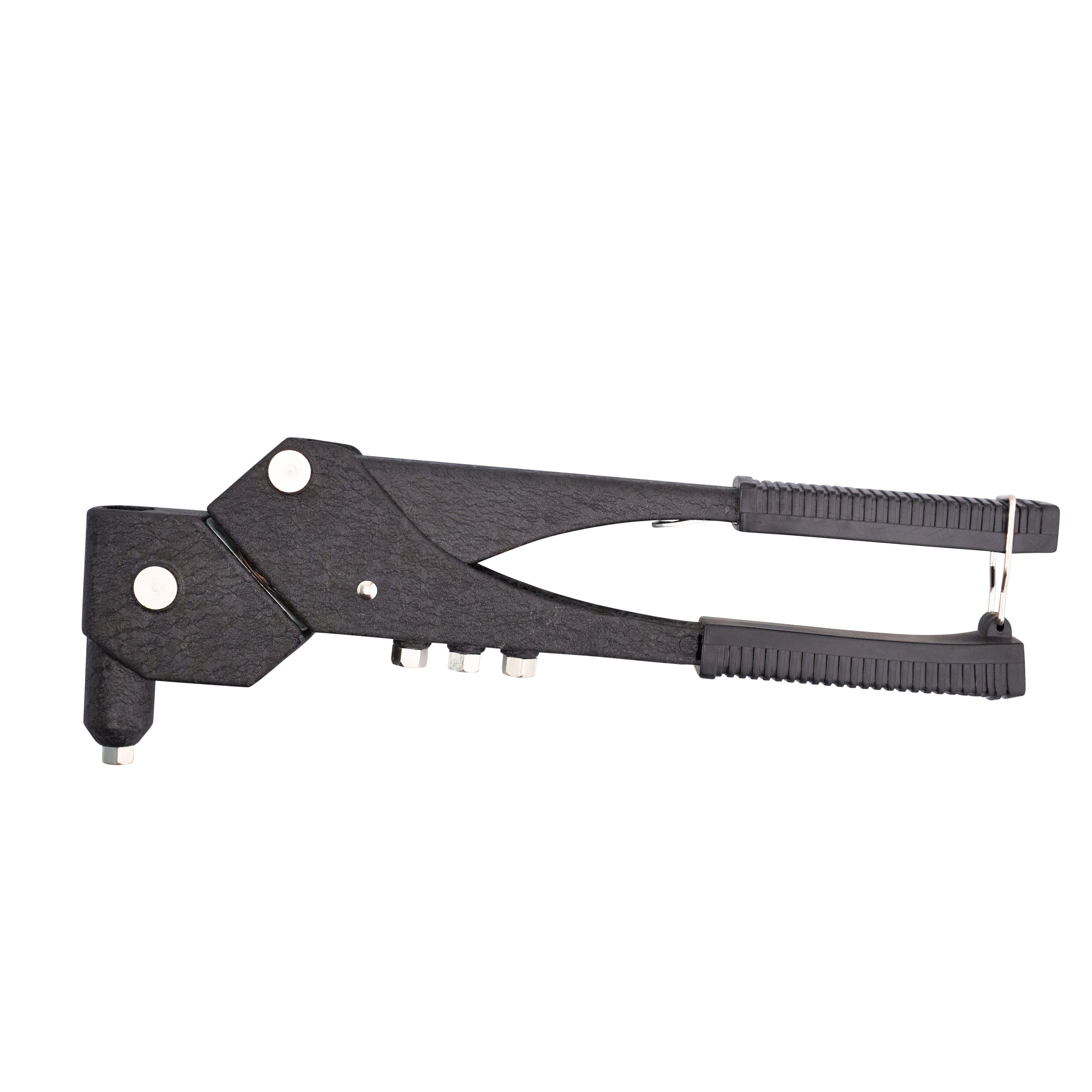 Hand riveter, rotatable model