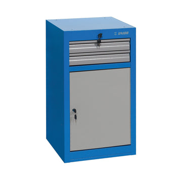 Tool chest narrow - 2 drawers and door 990NDD2 475 x 650 x 870