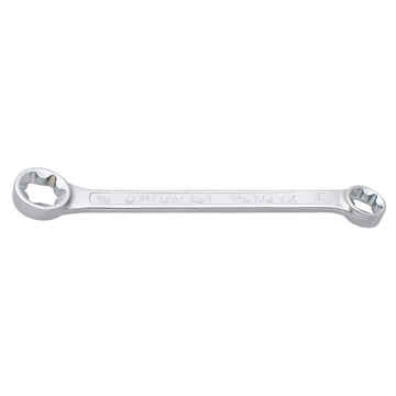 **Flat ring wrench with offset head TX profile 182/2BTX E14 x E18