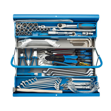 Tool set with tool box 912/5 931 /112