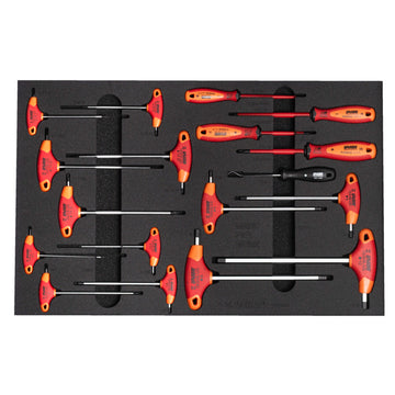 Bike tool set in SOS tool tray 1600SOS19-US