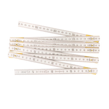 Folding rule, aluminum 4396A 1M