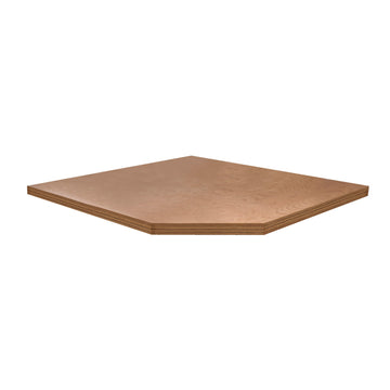 Angle wooden bench top 990TW1 0